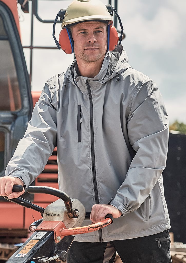 Syzmik Workwear Unisex Super Light Packable Rain Jacket ZJ260